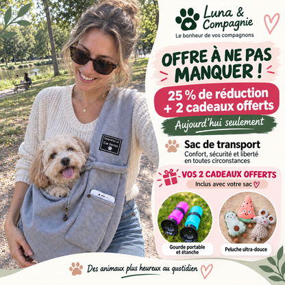 Sac de transport pour chien | Confort et Sécurité