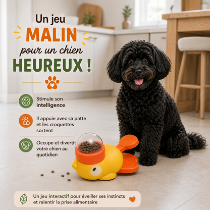 Canard distributeur de croquettes | Jouet pour chien