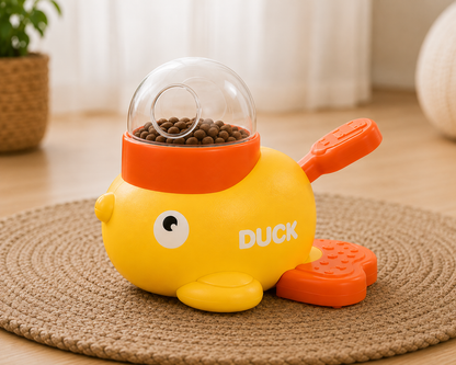 Canard distributeur de croquettes | Jouet pour chien