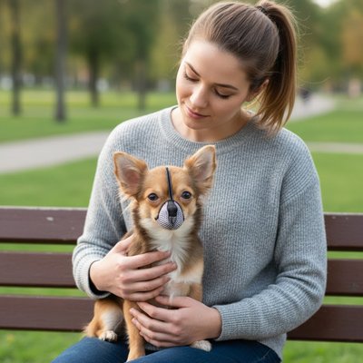 Muselière pour chien​