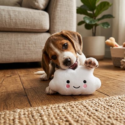 Peluche pour chien