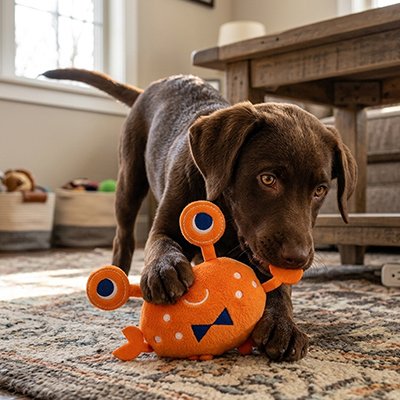 Peluche pour chien