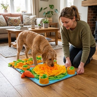 Tapis de fouille Chien