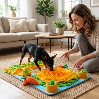 Tapis de fouille Chien