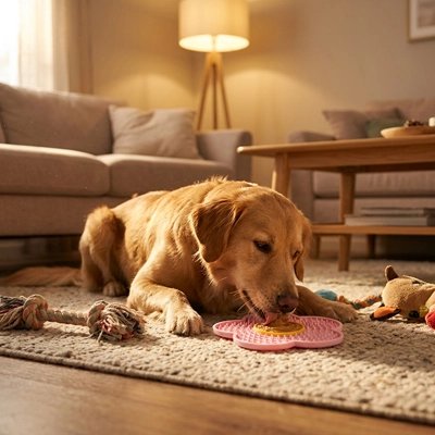 Tapis de lechage Chien